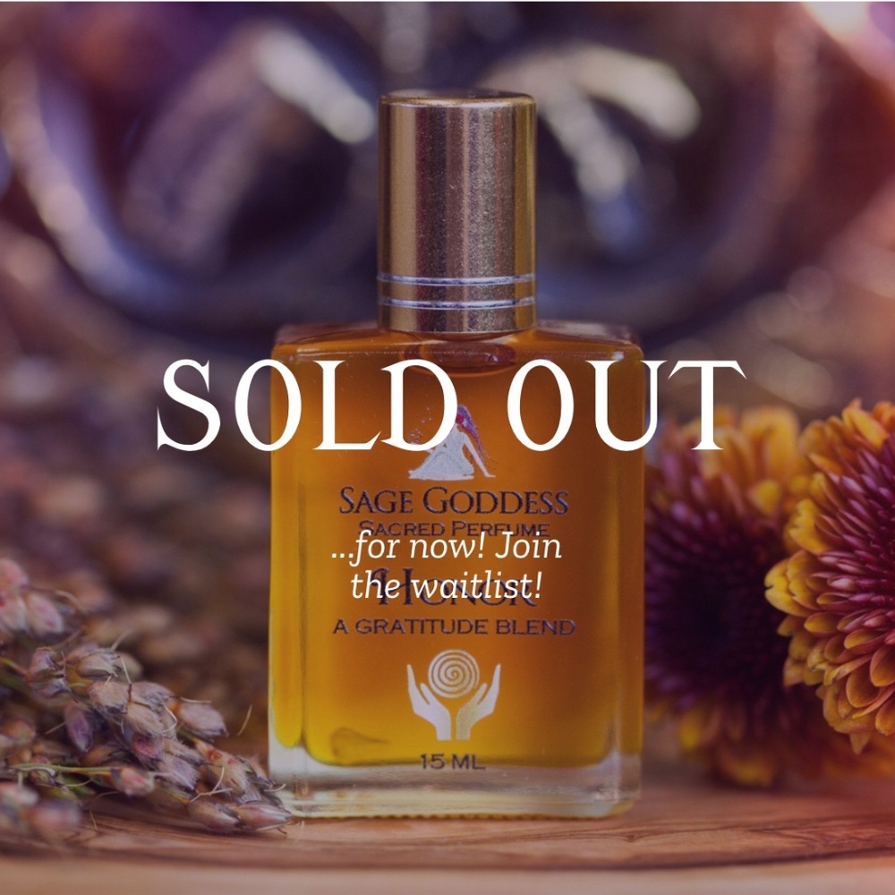 Ritually intentionally made — HONOR — oil Perfume